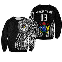 (Custom Text and Number) Cook Islands Sweatshirt Polynesian Cultural The Best For You LT13 - Wonder Print Shop