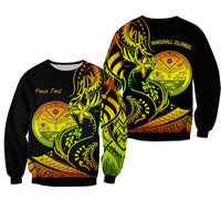 (Custom Personalised) Marshall Islands Sweatshirt Proud Seal Star Version Reggae LT13 - Wonder Print Shop