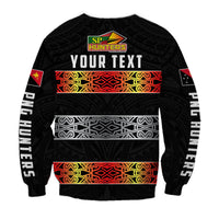 (Custom Personalised) The Hunters PNG Sweatshirt Papua New Guinea Hunters Rugby LT13 - Wonder Print Shop