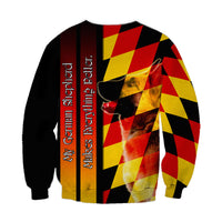 (Custom Personalised) German Shepherd Sweatshirt Germany Dogs Lovers LT13 - Wonder Print Shop