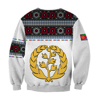 Eritrea Tibeb Sweatshirt Eritrean Cross Mix Flag LT13 - Wonder Print Shop