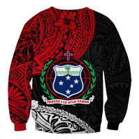 Samoa Sweatshirt Beloved Samoan Mix Polynesian Pattern LT13 - Wonder Print Shop