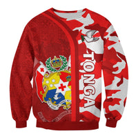 Tonga Unique Sweatshirt Camouflage with Tongan Pattern LT13 - Wonder Print Shop