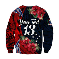 (Custom Text and Number) Samoa Fathers Day Sweatshirt Polynesian Best Dad Ever LT13 - Wonder Print Shop