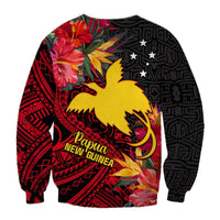 Custom Personalised Papua New Guinea Sweatshirt Bird of Paradise LT13 - Wonder Print Shop