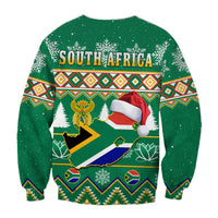 South Africa Christmas Sweatshirt King Protea Geseende Kersfees - Wonder Print Shop