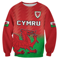Wales Football Sweatshirt World Cup 2022 Come On Cymru Yma O Hyd - Wonder Print Shop