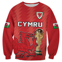 Wales Football Sweatshirt Cymru Champions World Cup 2022 - Wonder Print Shop