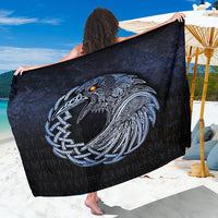 Viking Sarong - Vikings Raven - Special Blue Version Sarong RLT12 - Wonder Print Shop
