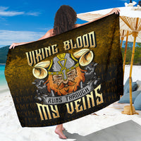 Viking Sarong - Viking Blood Runs Through My Veins Sarong RLT12 - Wonder Print Shop