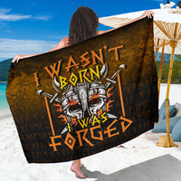 Viking Sarong - I Wasnt Born - I Was Forged Sarong RLT12 - Wonder Print Shop