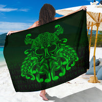 Viking Sarong - Vikings Odin Valhalla - Green Version Sarong RLT12 - Wonder Print Shop