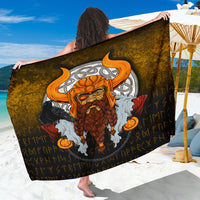 Viking Sarong - Viking God Odin Raven Sarong RLT12 - Wonder Print Shop