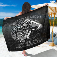 Viking Sarong - Why Use Words? When An Axe Will Do Sarong RLT12 - Wonder Print Shop