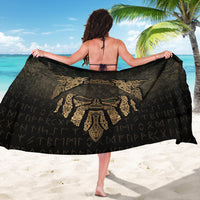 Viking Sarong - Eye of Odin - Gold Version Sarong RLT12 - Wonder Print Shop