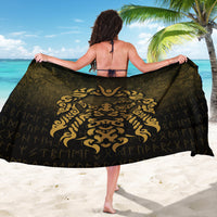 Viking Sarong - Viking God Odin Allfather In Asgard Raven God - Gold Version Sarong RLT12 - Wonder Print Shop