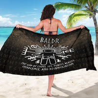 Wonder Print Shop Sarong - Baldr God Sarong RLT12 - Wonder Print Shop