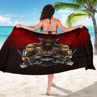 Viking Sarong - Berserker Viking Warrior Valhalla Sarong RLT12 - Wonder Print Shop