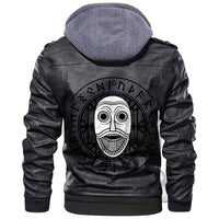 Viking Scandinavian God Odin and Runes Leather Jacket RLT12 - Wonder Print Shop