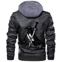 Viking Scandinavian Myths Raven Leather Jacket RLT12 - Wonder Print Shop