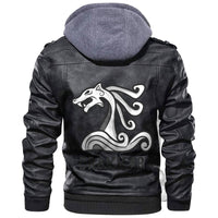 Viking Scandinavian Ship Leather Jacket RLT12 - Wonder Print Shop