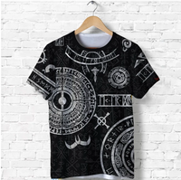 Viking T Shirt Baldur Norse Mythology Tattoo RLT12 - Wonder Print Shop