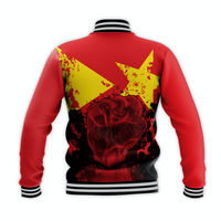 African Tigray Baseball Jacket Tigray Flag Clenched Hand LT6 - Wonder Print Shop