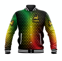 Ethiopia Lion Of Judah Baseball Jacket Original Vibes LT8 - Wonder Print Shop
