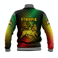 Ethiopia Lion Of Judah Baseball Jacket Original Vibes LT8 - Wonder Print Shop