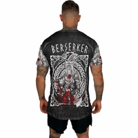 Viking Clothing Berkerser Warriors T Shirt RLT12 - Wonder Print Shop
