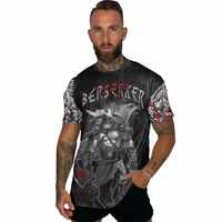 Viking Clothing Berkerser Warriors T Shirt RLT12 - Wonder Print Shop