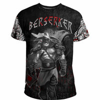 Viking Clothing Berkerser Warriors T Shirt RLT12 - Wonder Print Shop