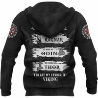 Viking Clothing Viking Daddy Hoodie RLT12 - Wonder Print Shop