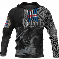 Viking Clothing Viking Iceland Drakkar Hoodie RLT12 - Wonder Print Shop