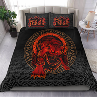 Viking Bedding Set Fenrir Norse 3D RLT12 - Wonder Print Shop