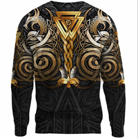 Viking Clothing Viking Valknut Odin Norse Mythology Sweatshirts RLT12 - Wonder Print Shop