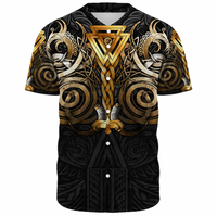 Viking Clothing Viking Valknut Odin Norse Mythology Baseball Jersey RLT12 - Wonder Print Shop