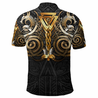 Viking Clothing Viking Valknut Odin Norse Mythology Polo Shirt RLT12 - Wonder Print Shop