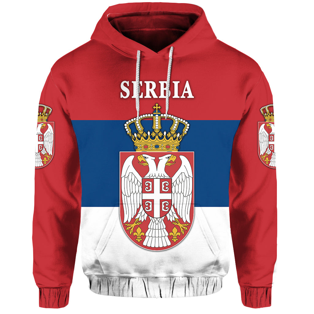 custom-personalised-serbia-hoodie-srbija-flag-style