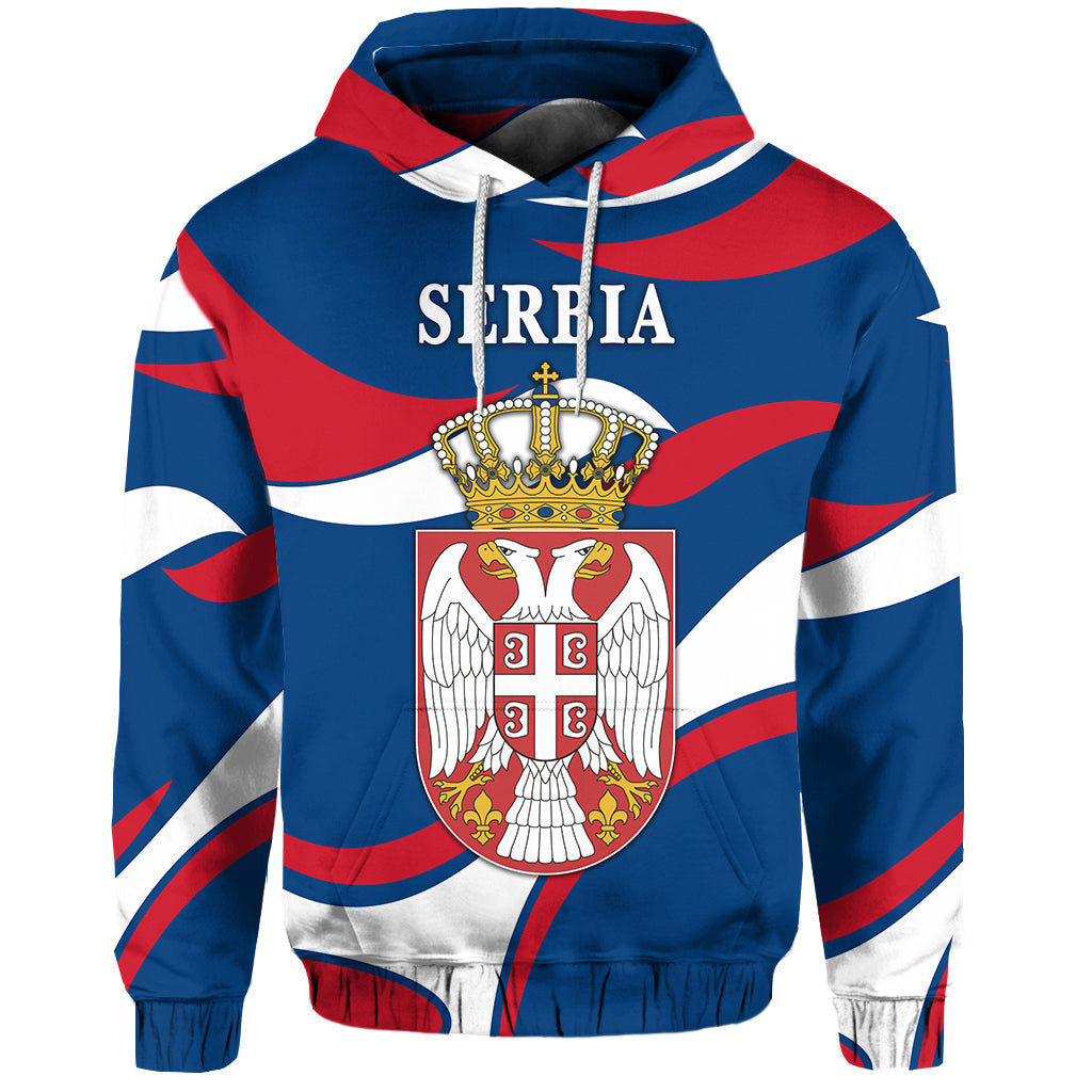 custom-personalised-serbia-hoodie-sporty-style