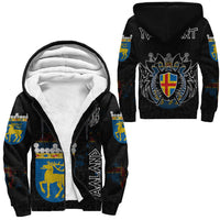 (Custom) Viking - land Flag and Map Sherpa Hoodie style Viking Geri and FrekiCopy of RLT12 - Wonder Print Shop