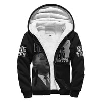 Juneteenth MLK Personalised Sherpa Hoodie Freedom Day - Wonder Print Shop