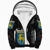 (Custom) Viking - land Flag and Map Sherpa Hoodie style Viking Geri and FrekiCopy of RLT12 - Wonder Print Shop