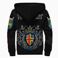 (Custom) Viking - land Flag and Map Sherpa Hoodie style Viking Geri and FrekiCopy of RLT12 - Wonder Print Shop