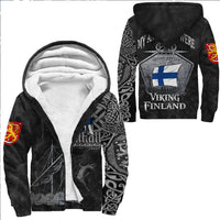 Viking Clothing Viking Finland Drakkar Sherpa Hoodie RLT12 - Wonder Print Shop