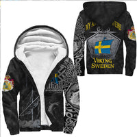 Viking Clothing Viking Sweden Drakkar Sherpa Hoodie RLT12 - Wonder Print Shop
