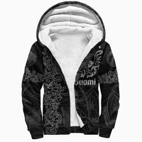 Viking Clothing Viking Drakkar Finland Warship Sherpa Hoodie RLT12 - Wonder Print Shop
