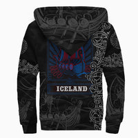 Viking Clothing Viking Drakkar Iceland Warship Sherpa Hoodie RLT12 - Wonder Print Shop
