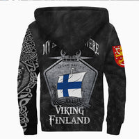 Viking Clothing Viking Finland Drakkar Sherpa Hoodie RLT12 - Wonder Print Shop