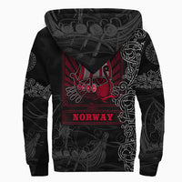 Viking Clothing Viking Drakkar Norway Warship Sherpa Hoodie RLT12 - Wonder Print Shop